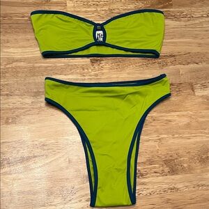 Beach Access Strapless Bikini Set NWOT